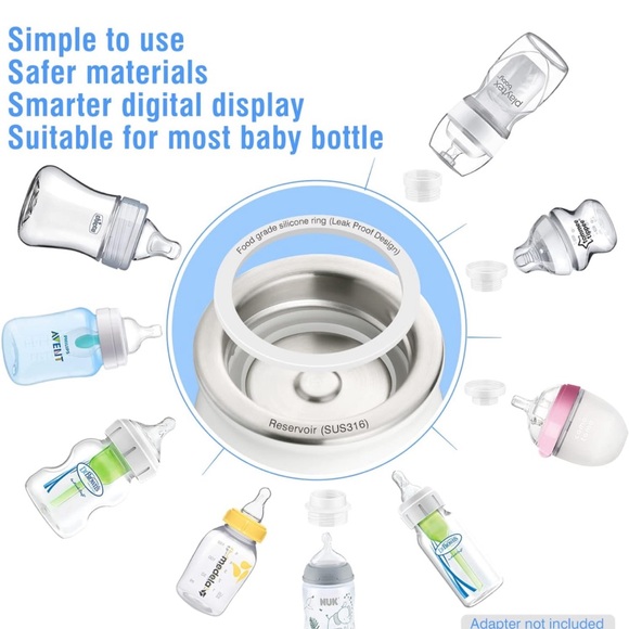NEW!! Little Bo Baby Portable Bottle Warmer Breastmilk Formula Model T5-21A - Picture 5 of 15